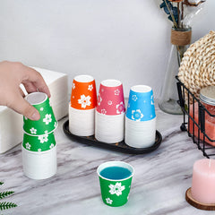LITOPAK vaso en uso en baño mostrando higiene y comodidad