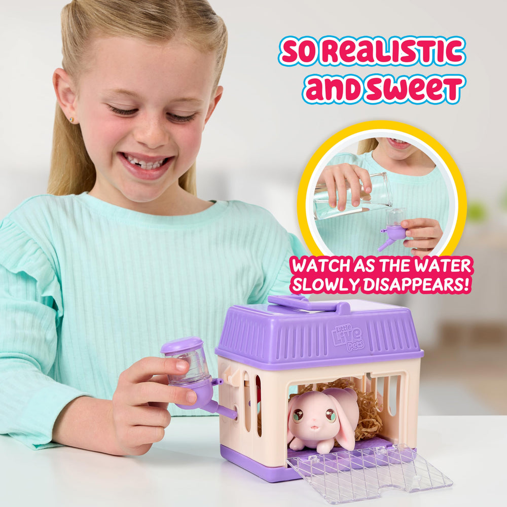 Little Live Pets accesorios incluidos como babero y lazo para vestir