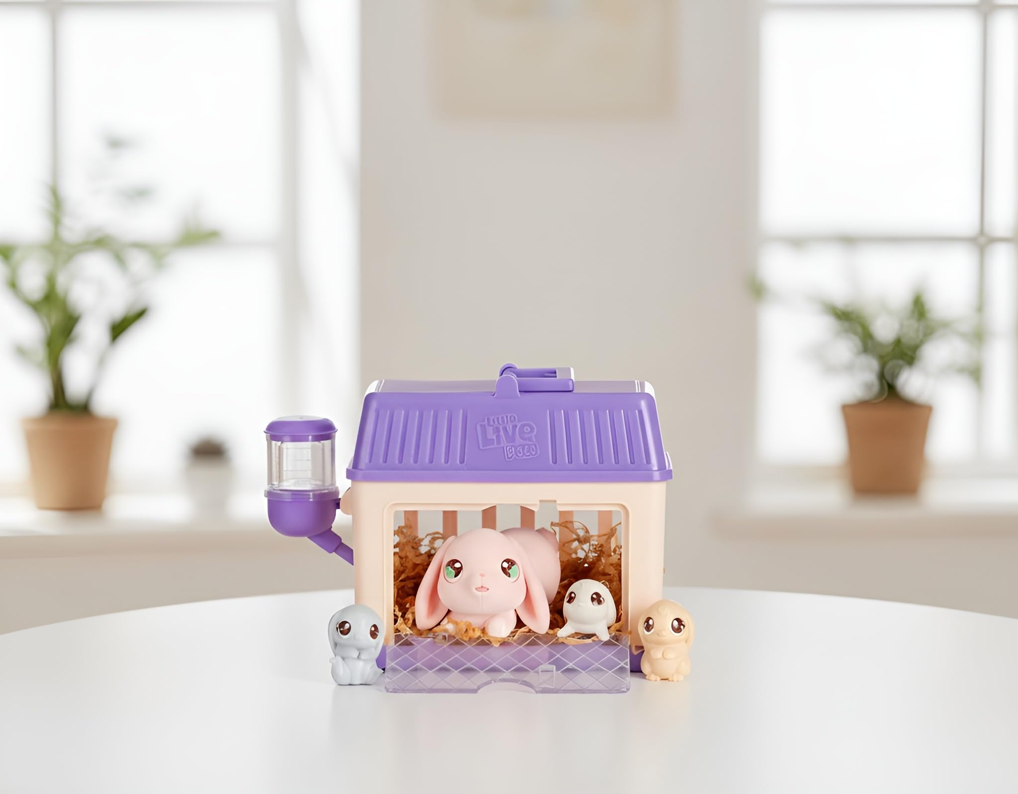 Little Live Pets escena de juego familiar fomentando imaginación