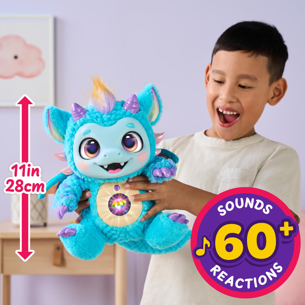 Little Live Pets Skye alas brillantes con purpurina que atraen la imaginación