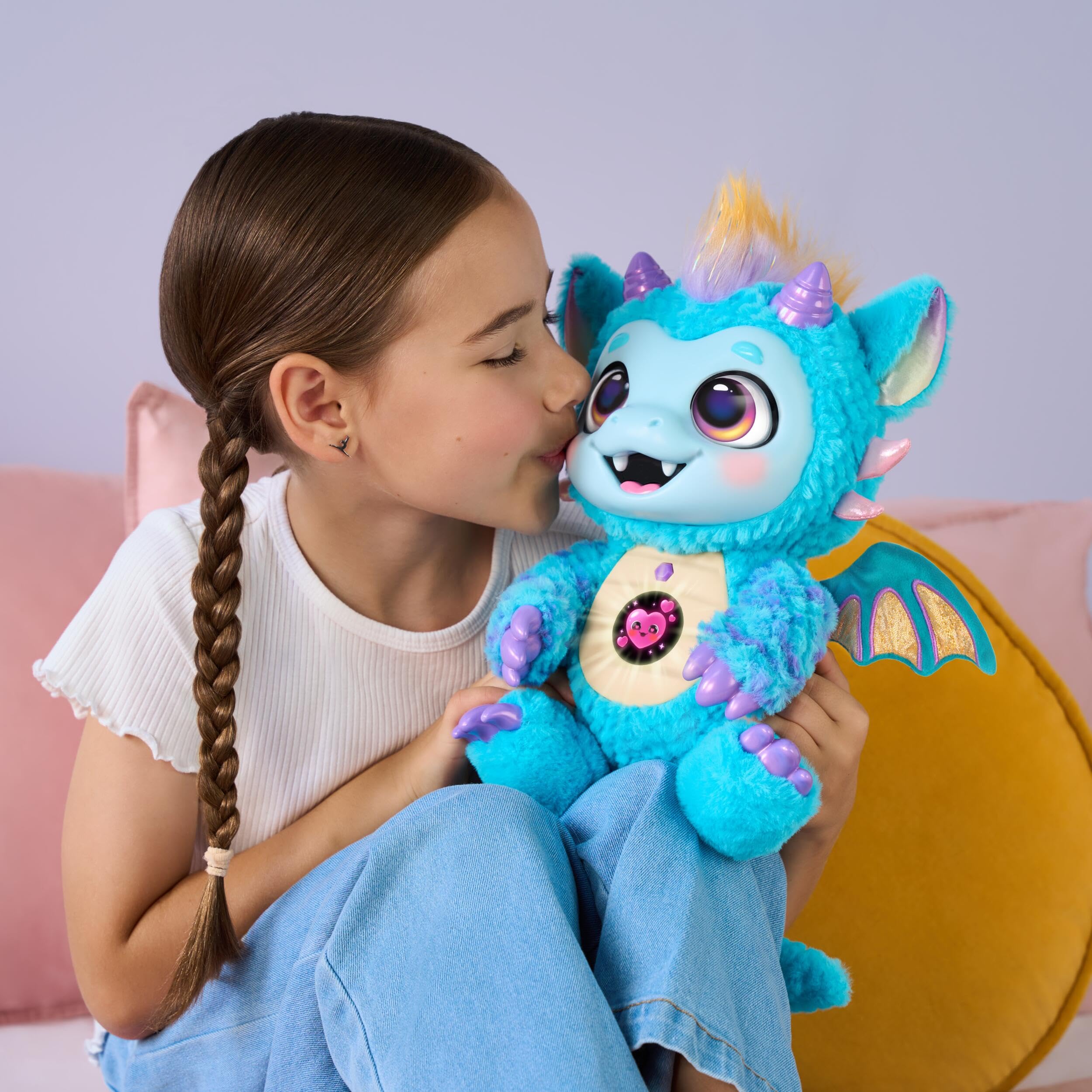 Little Live Pets Skye textura de peluche suave para abrazos y juego sensorial