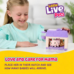 Little Live Pets detalle del pelaje suave que facilita el cepillado