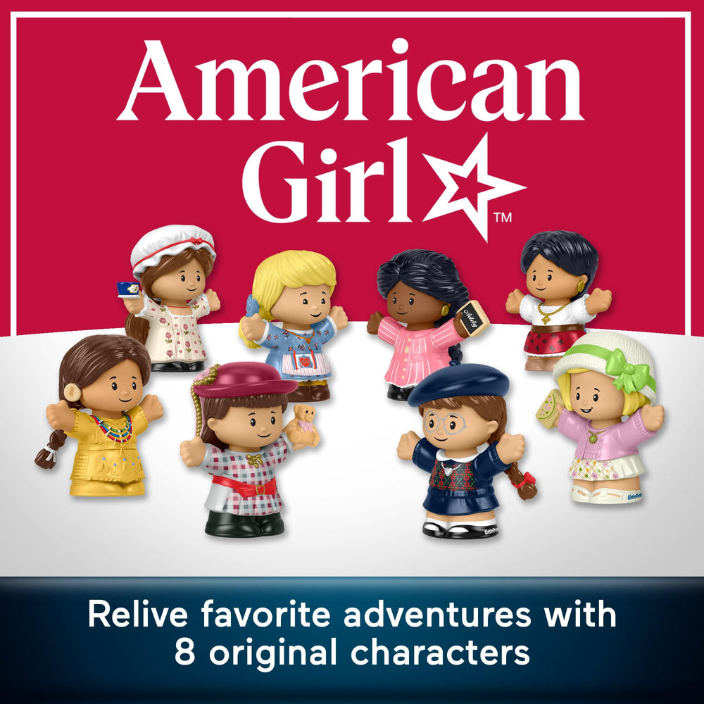 Little People COLLECTOR figura de Samantha en primer plano resaltando rasgos reconocibles