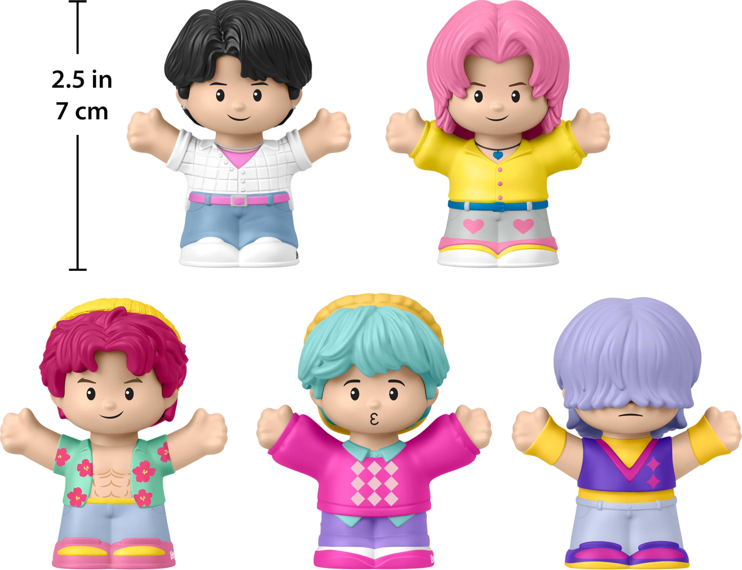 Little People Collector empaque con ventana inspirado en el single, lista para regalo