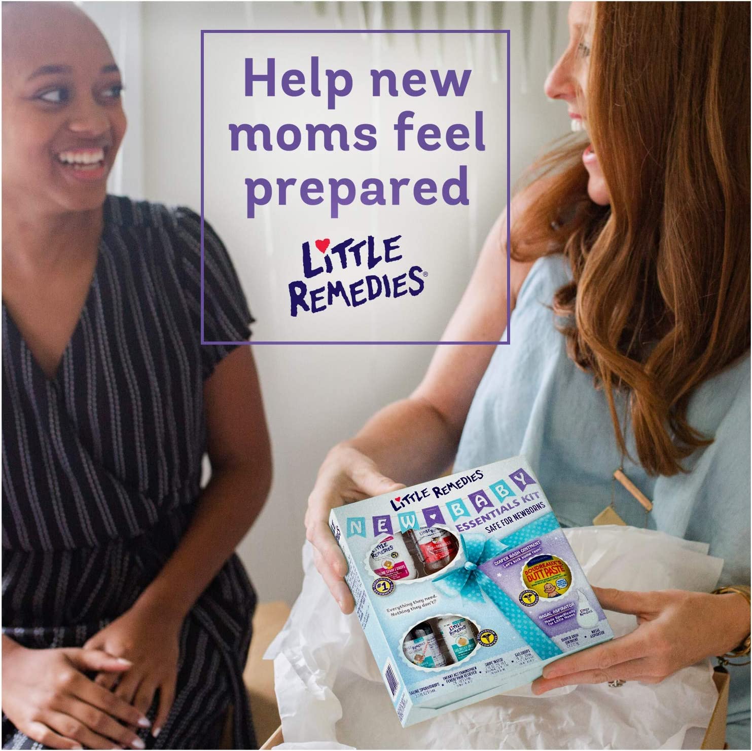 Little Remedies gripe water bottle on changing table suggesting feeding-time soothing support