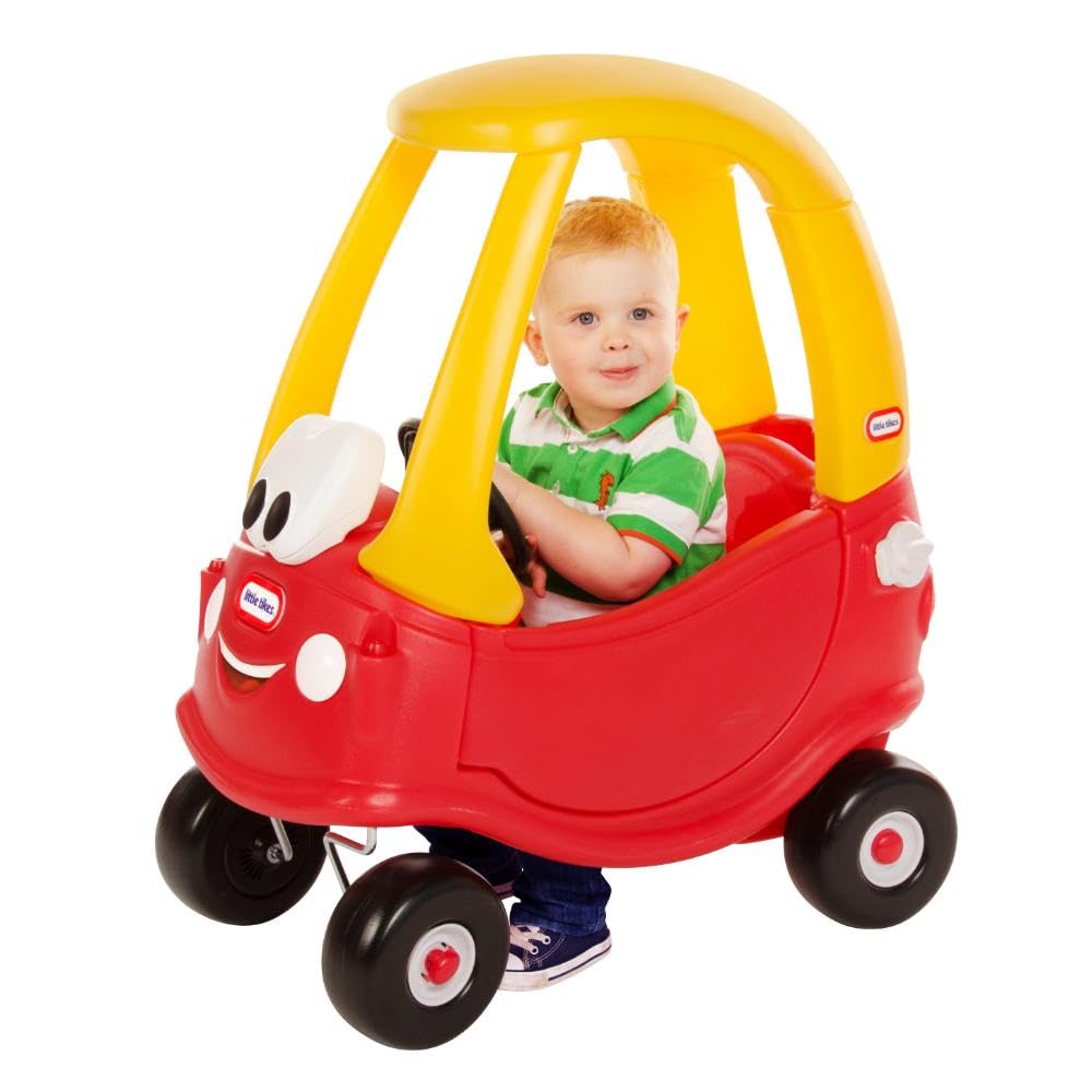 Little Tikes suelo desmontable mostrando versatilidad para empuje o pedaleo