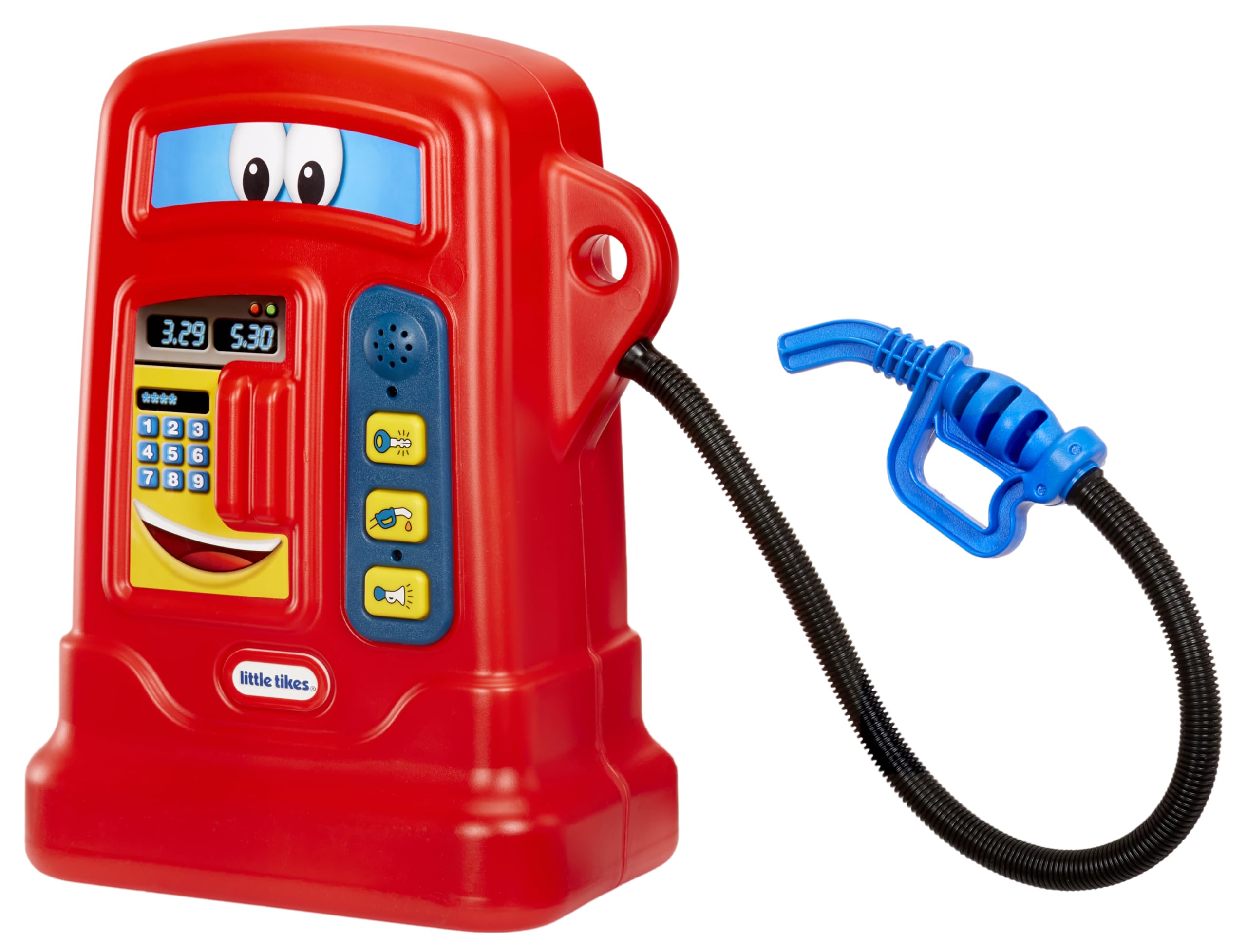 Little Tikes Cozy Pumper detalle de botones resistentes con sonidos interactivos