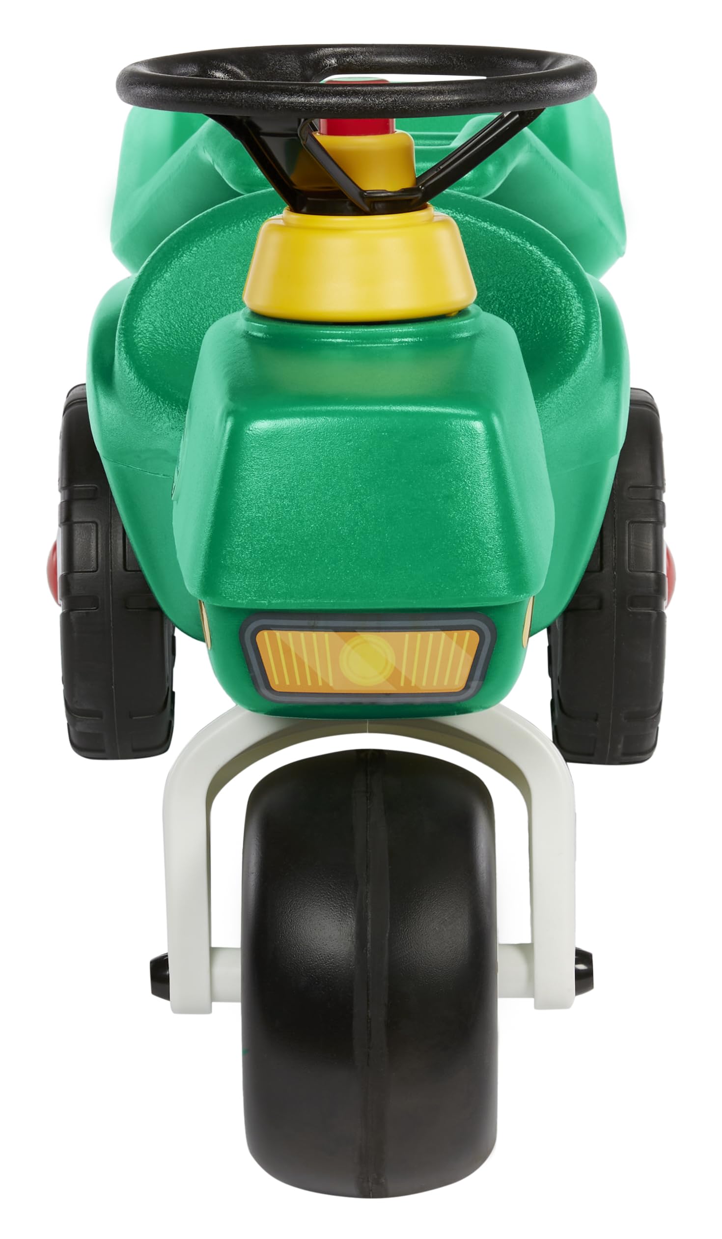 Little Tikes comparación de tamaño con niño para evaluar ergonomía y ajuste