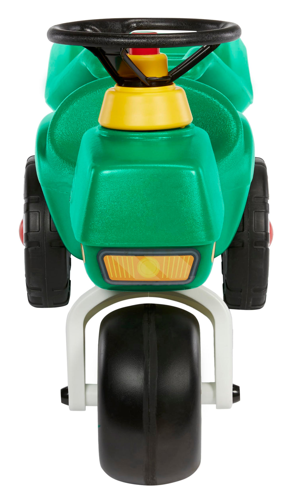 Little Tikes comparación de tamaño con niño para evaluar ergonomía y ajuste