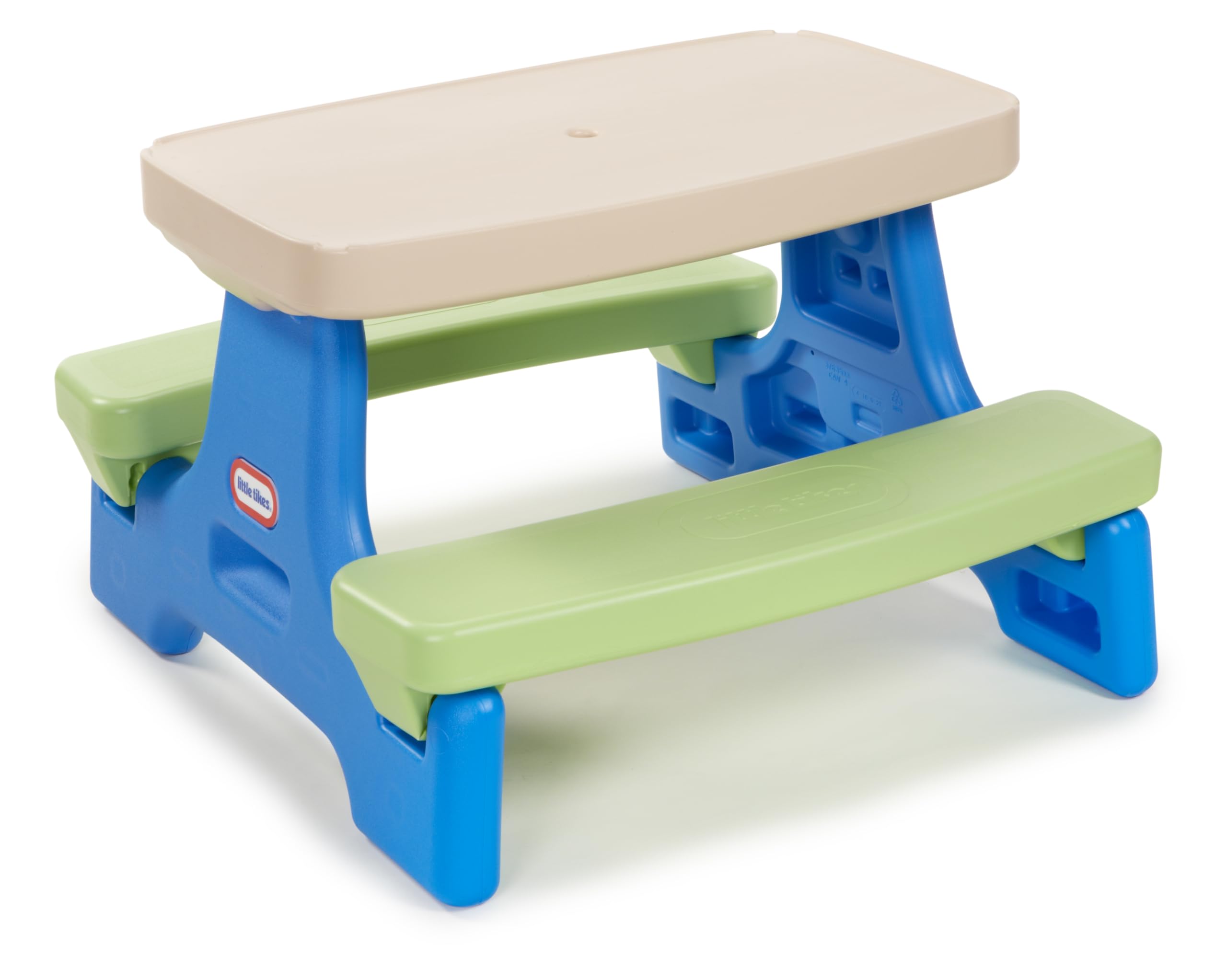 Little Tikes mesa frontal plegable lista para merienda y juego, aporta independencia al niño