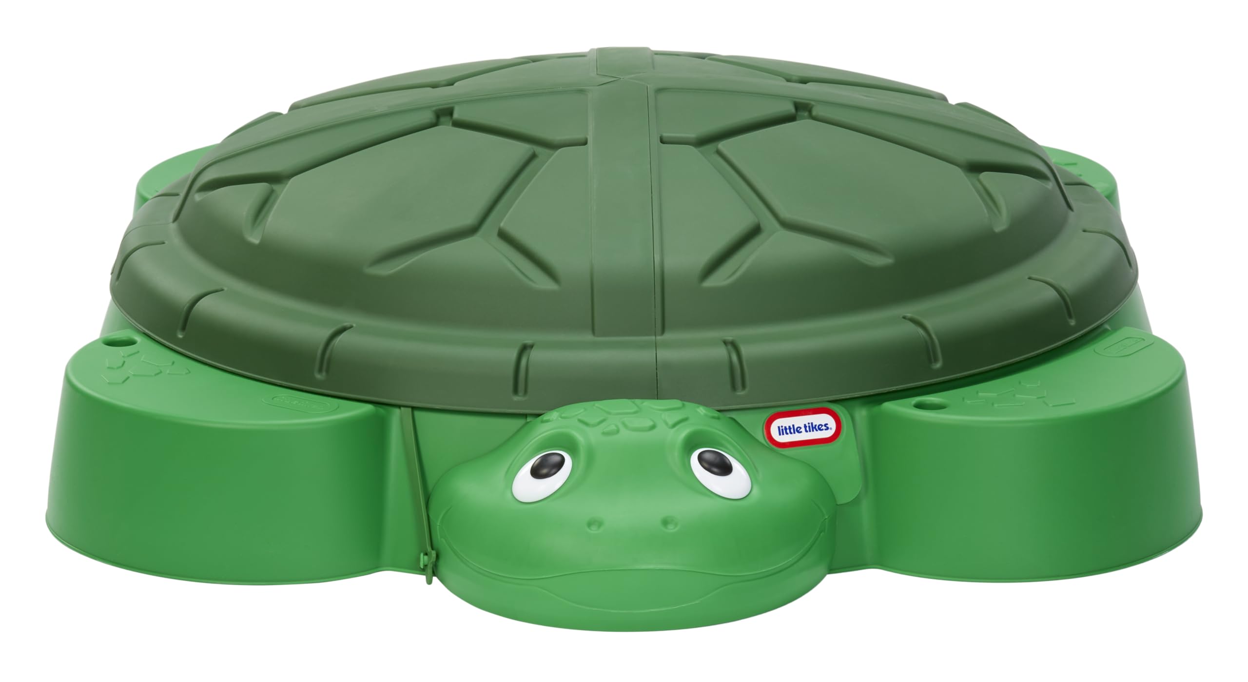Little Tikes tortuga vista frontal con forma amigable y beneficio de juego seguro