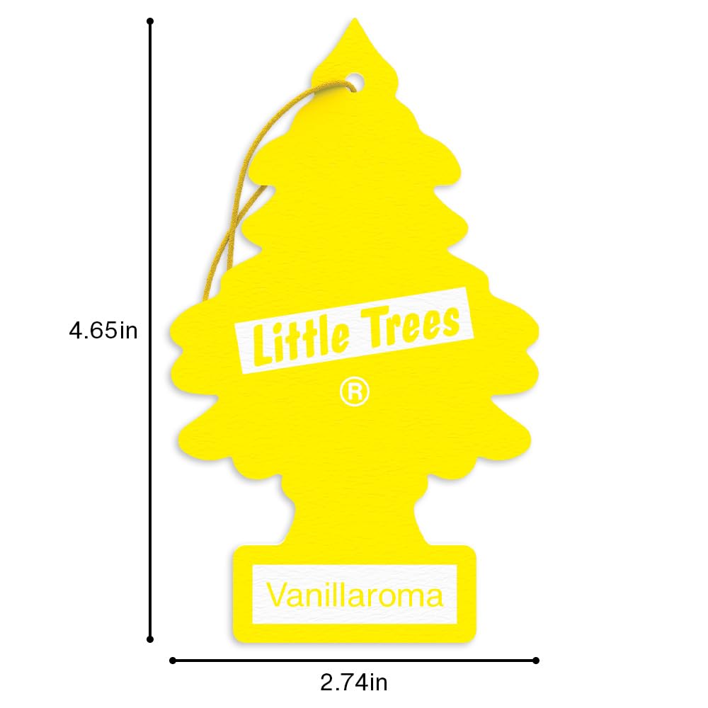LITTLE TREES ambientador Vanillaroma colgado en armario perfuma ropa