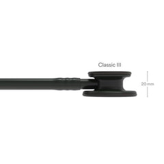 Littmann tubo negro resistente sin látex que mantiene flexibilidad y evita manchas