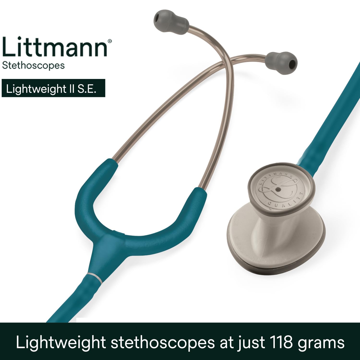 Littmann primer plano del diafragma sintonizable para audición diferenciada