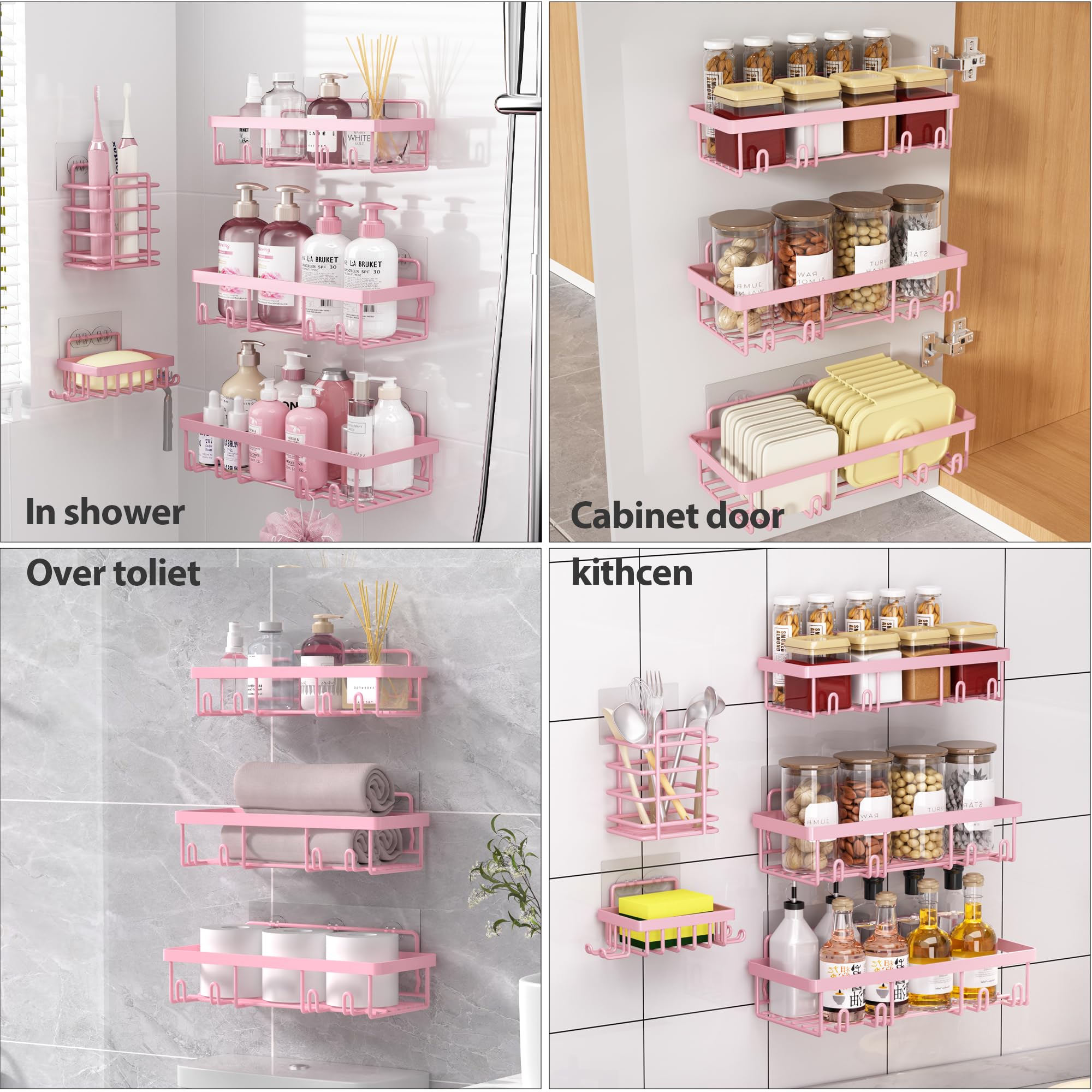 Liuoud ambientación en baño rosa mostrando estética y funcionalidad