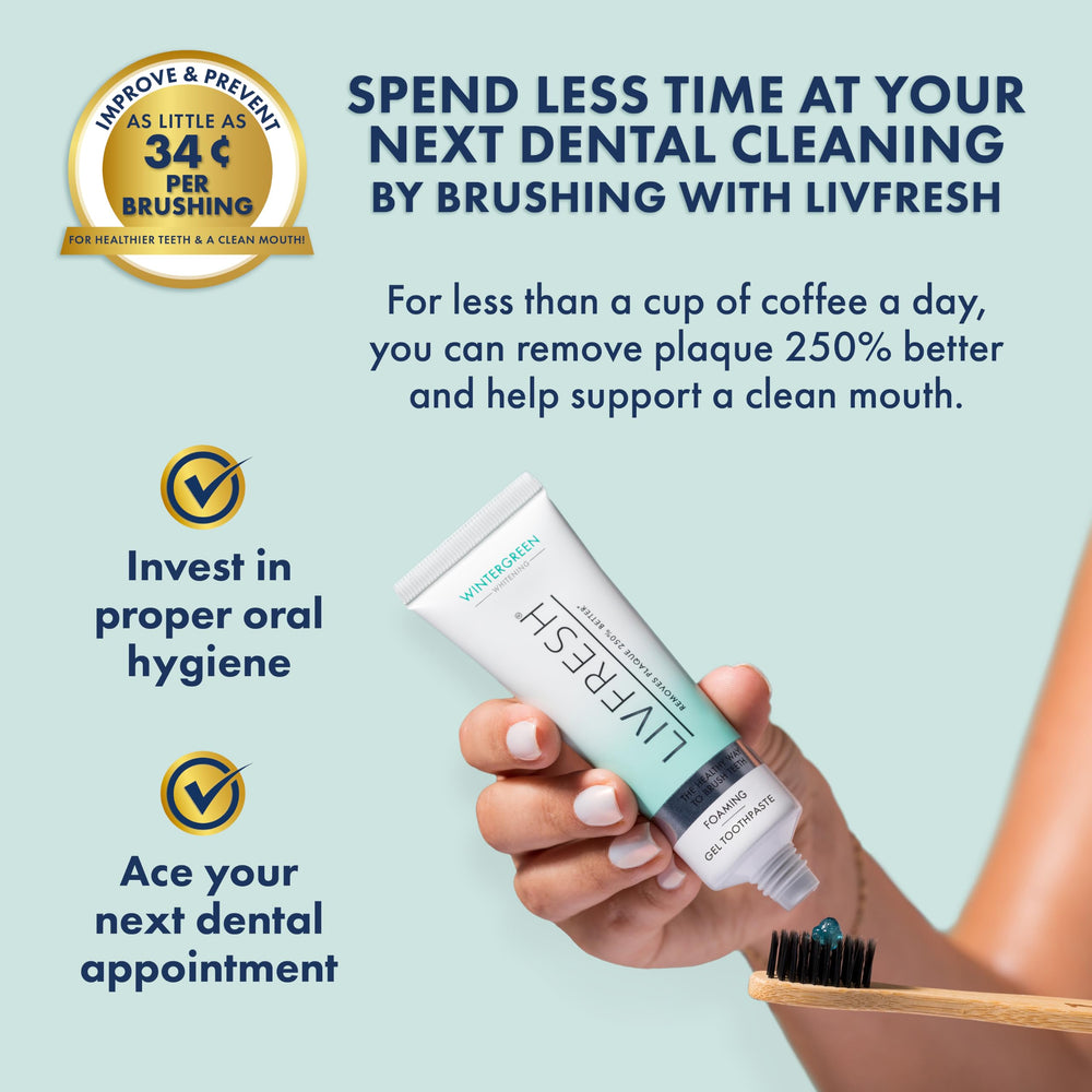 LIVFRESH etiqueta con información y beneficios visibles para tomar decisiones informadas