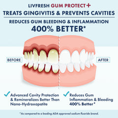 LIVFRESH textura del gel en primer plano para limpieza suave