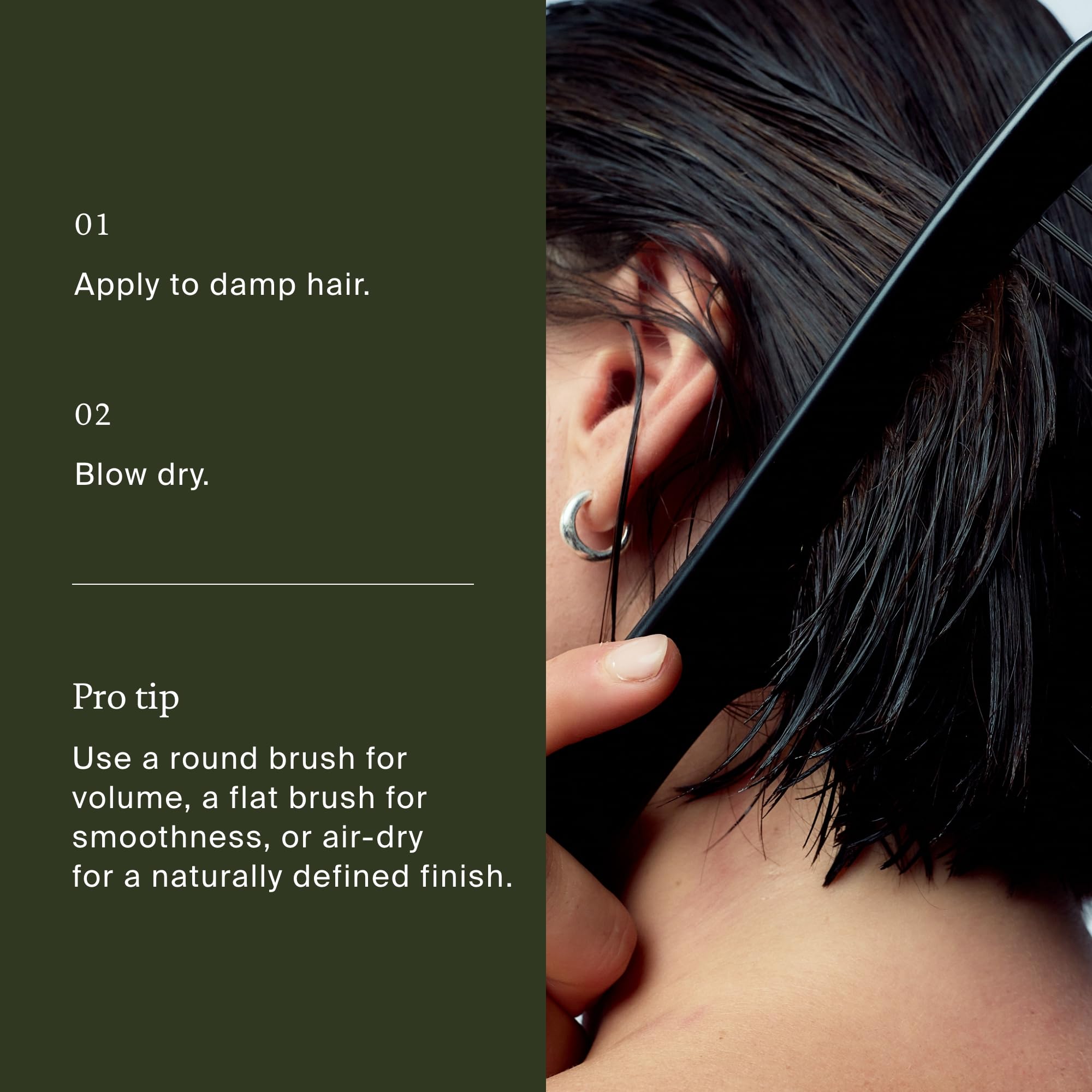 Living Proof producto en tocador lifestyle transmitiendo rutina simplificada