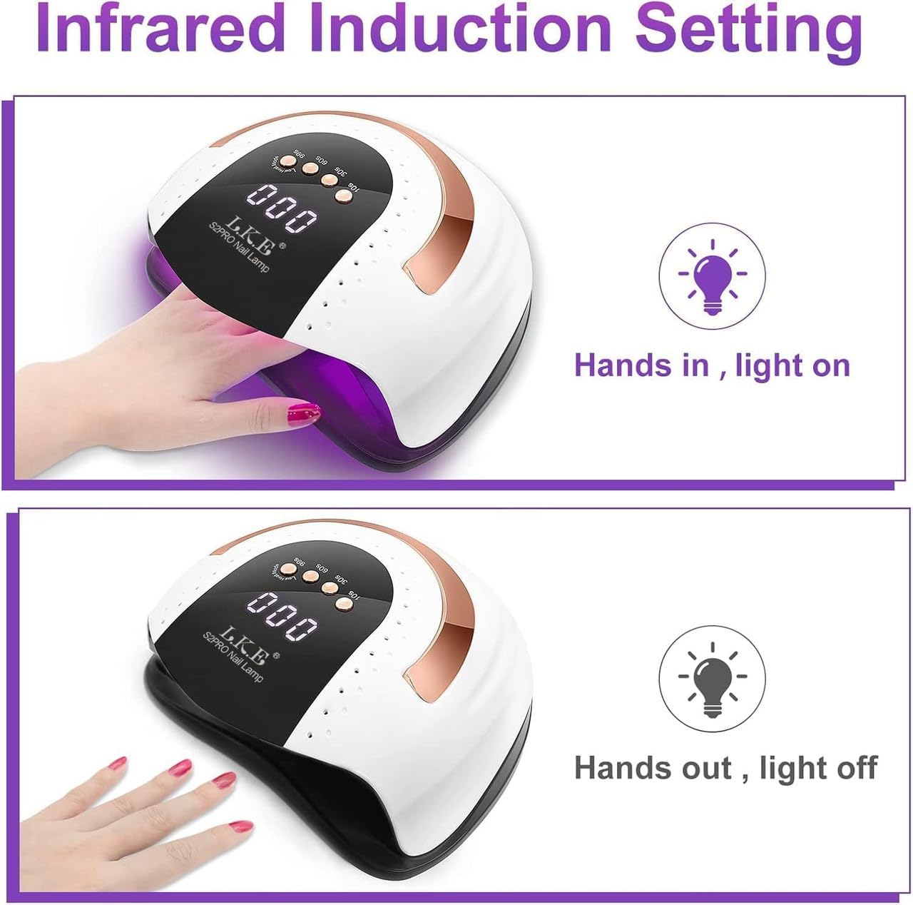 LKE base desmontable para limpieza y pedicura higiénica