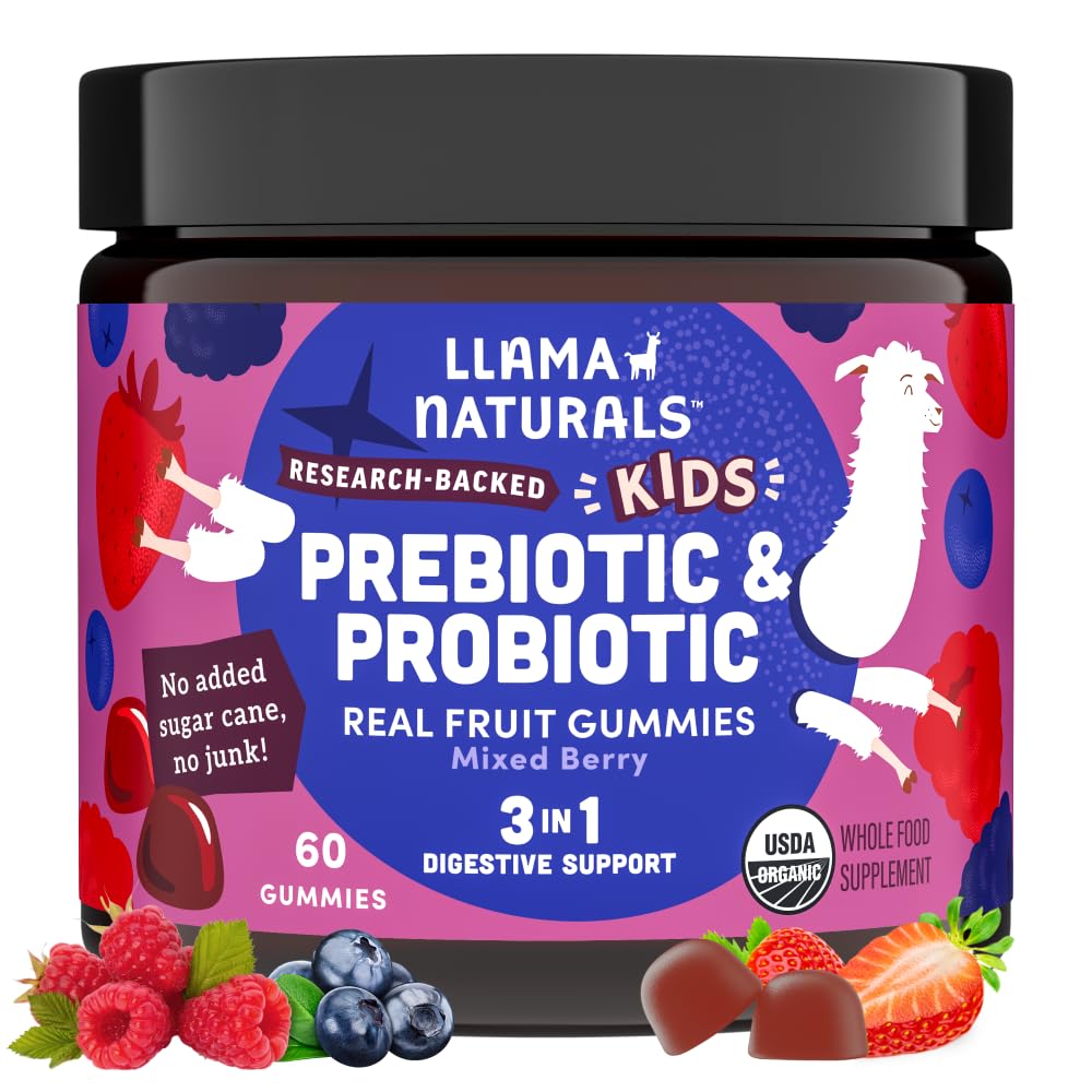 Llama Naturals frasco frontal mostrando la etiqueta clara y beneficios