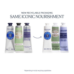 L'Occitane crema de karité, detalle de textura nutritiva y absorbente