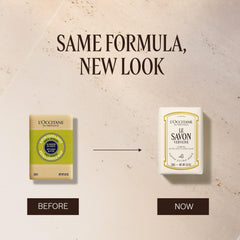 L'OCCITANE espuma cremosa del jabón verbena, textura que hidrata