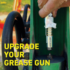 LockNLube close-up of patented locking jaws demonstrating secure grip