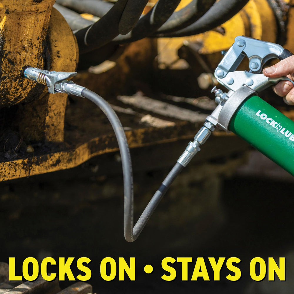 LockNLube kit de reconstrucción mostrado con piezas para mantenimiento sencillo