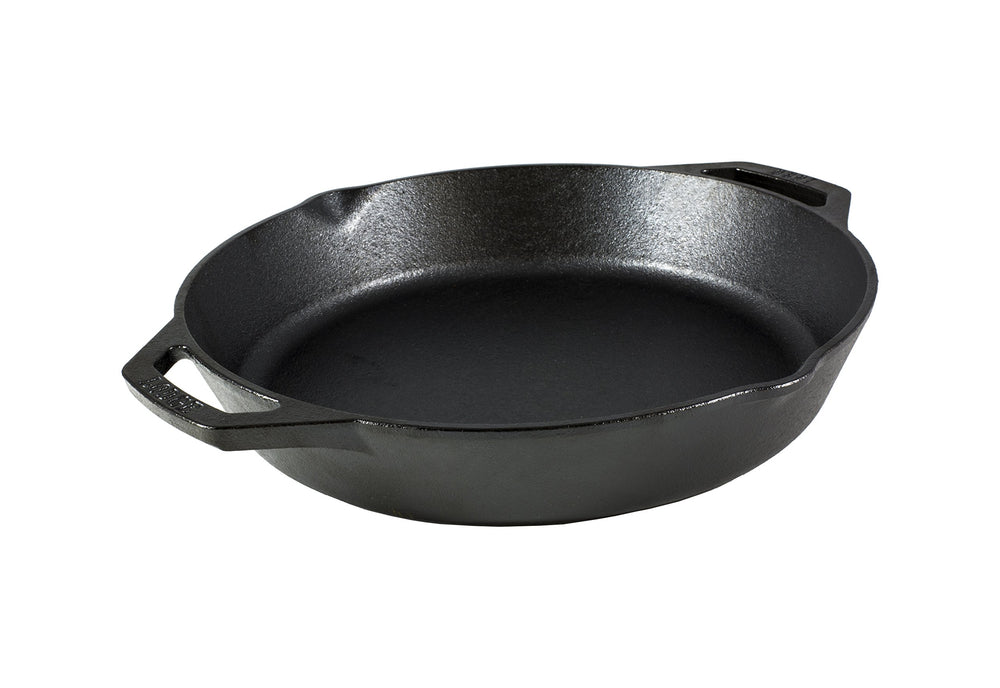 Lodge sartén en horno con asado para cocción homogénea y resistencia a altas temperaturas