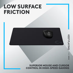 Logitech G440 primer plano de textura de superficie para control preciso