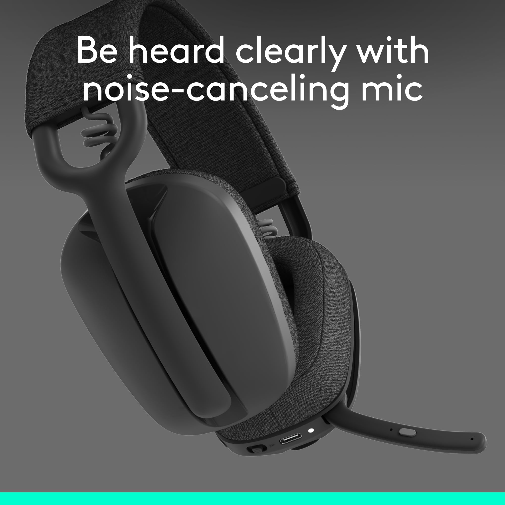 Logitech Zone Vibe 100 almohadillas de espuma viscoelástica para confort