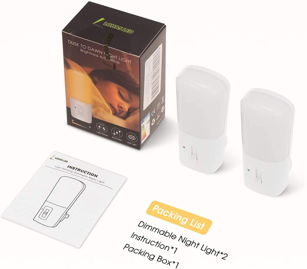 LOHAS-LED pack de dos unidades ideales para habitaciones y pasillos