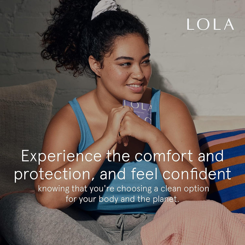 LOLA empaque abierto con protectores listos para usar y ahorro