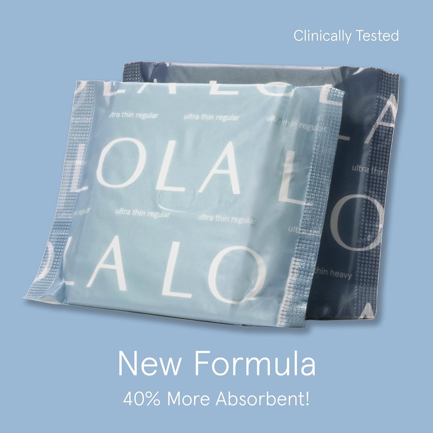LOLA toalla colocada en ropa interior, protección discreta y segura