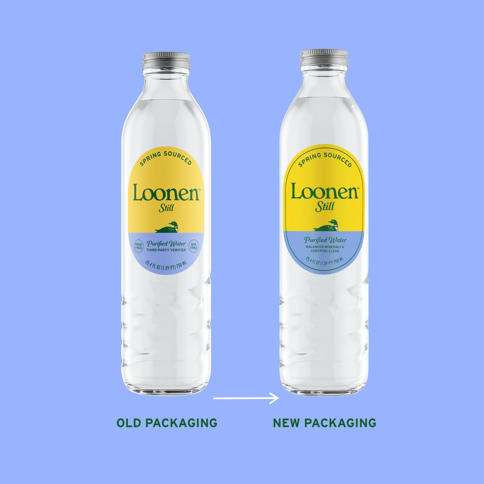 Loonen pack de 6 sobre mesa, presentación para compartir