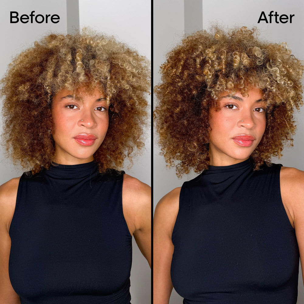 L'Oréal Professionnel aplicando mascarilla en cabello para reparación visible