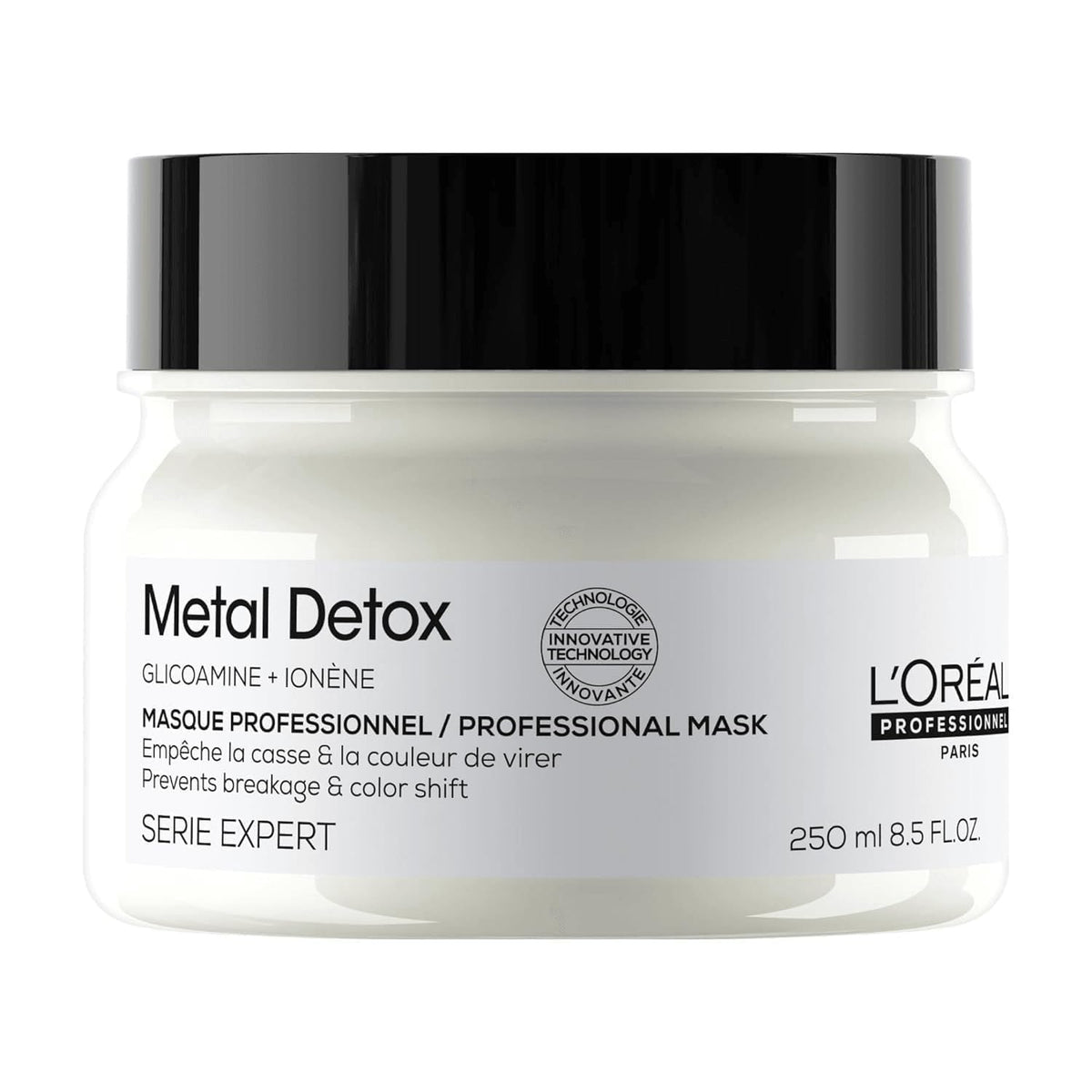L'Oréal Professionnel mascarilla frontal mostrando envase y beneficio protección