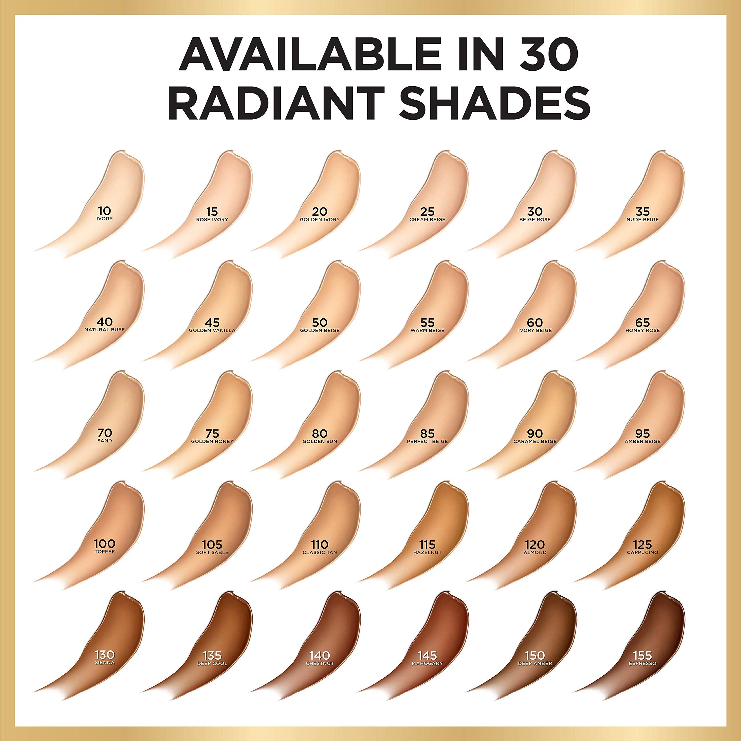 L'Oreal Paris aplicación sobre rostro de mujer logrando cobertura natural