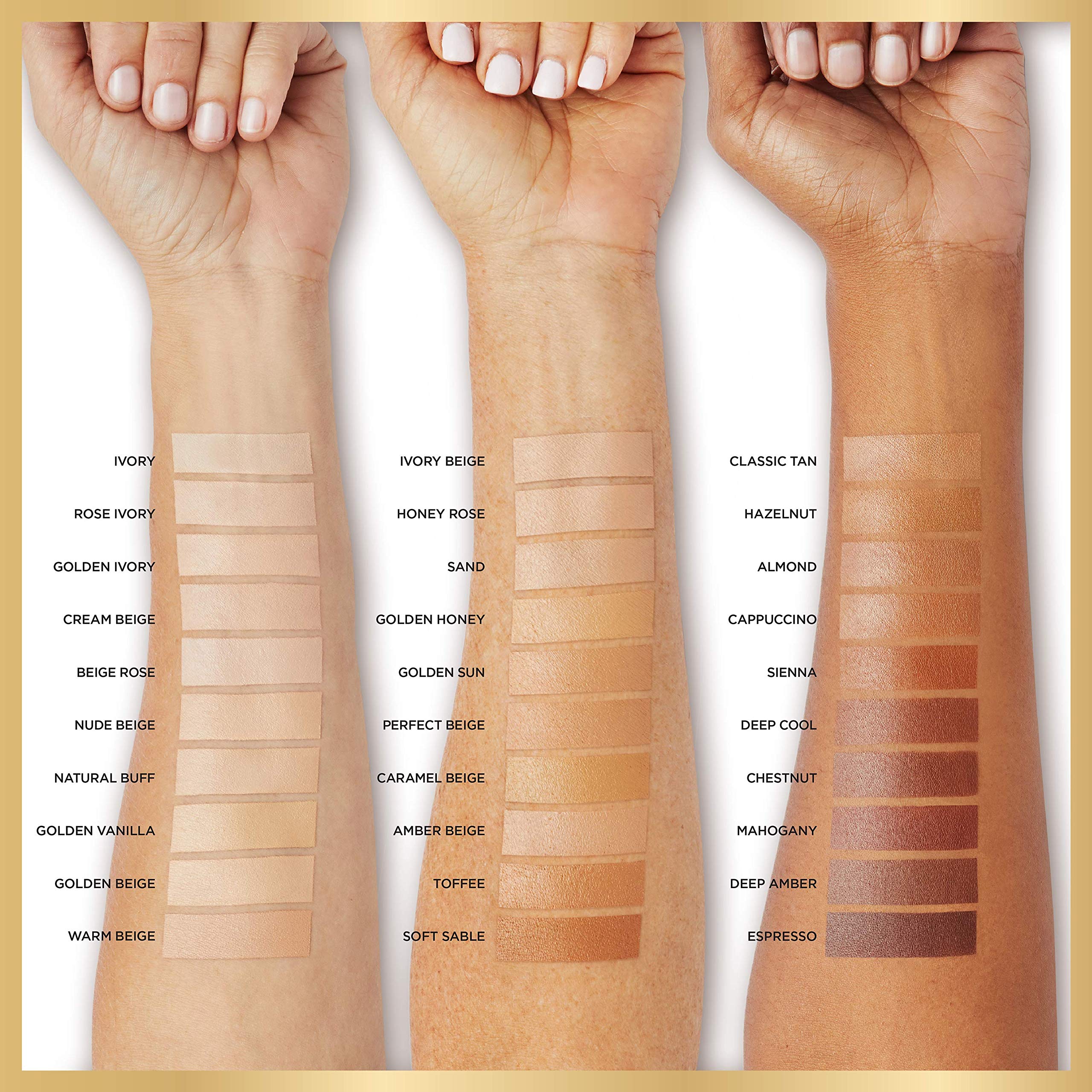 L'Oreal Paris base difuminada en mejilla mostrando acabado radiante y efecto natural