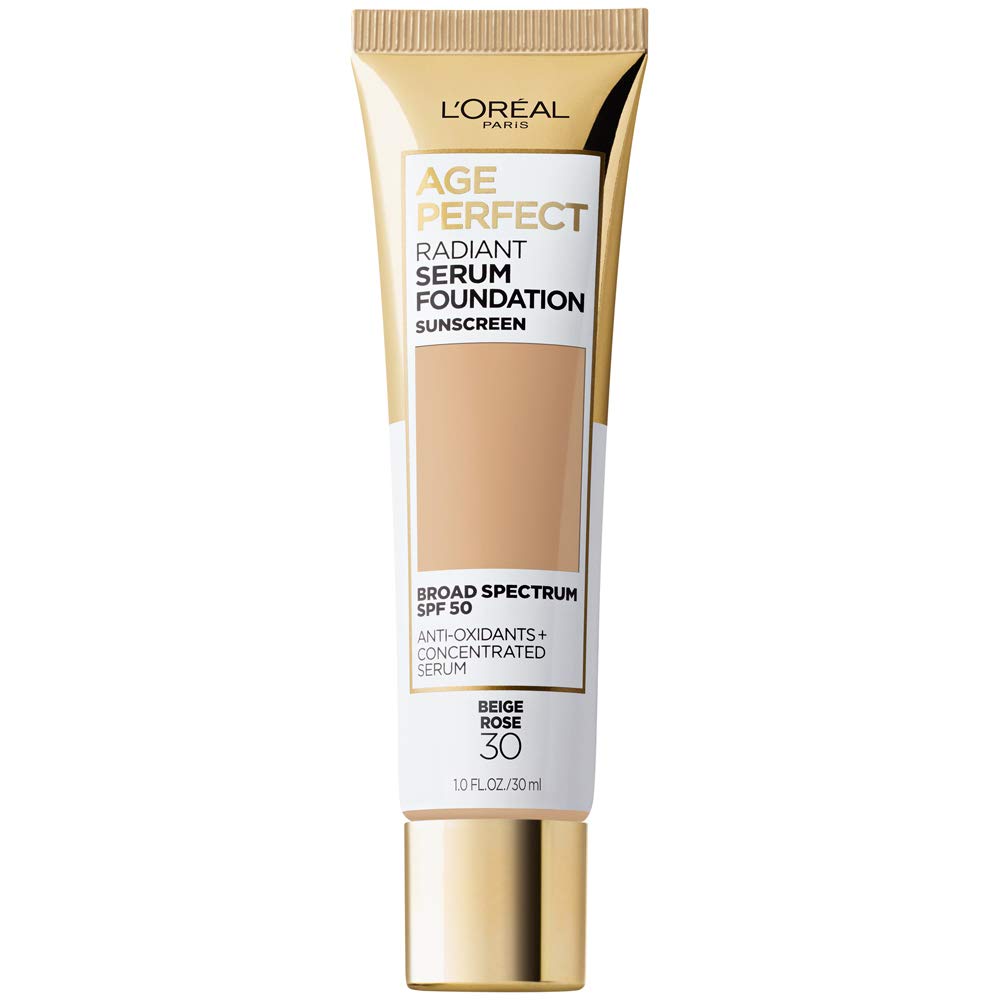 L'Oreal Paris frontal del envase mostrando la presentación y protección SPF