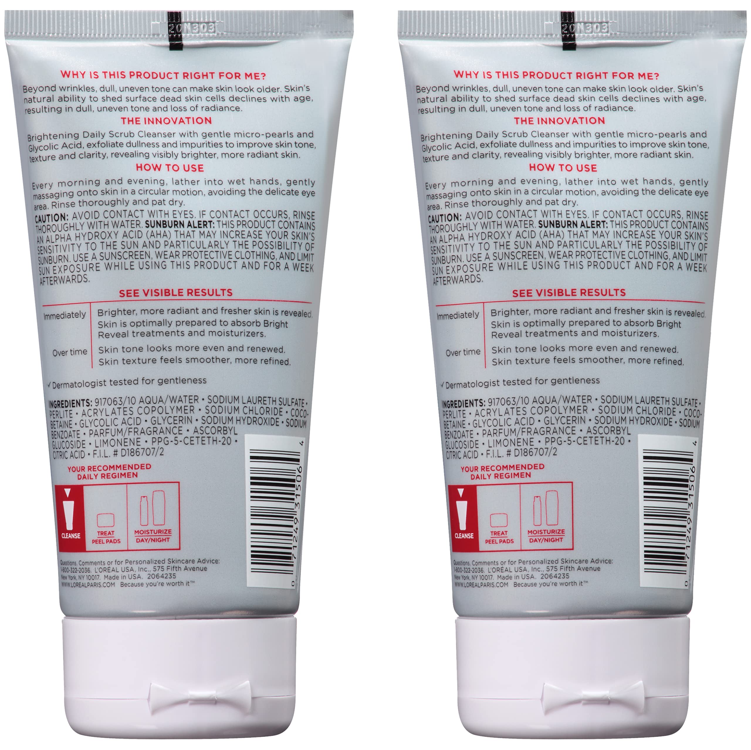 L'Oreal Paris producto en baño mostrando integración en rutina diaria