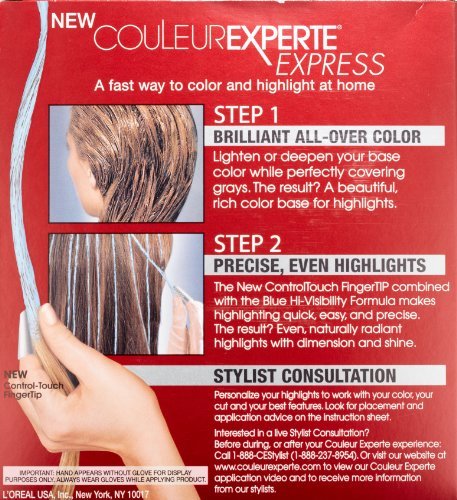 L'Oreal Paris aplicación de mechas en cabello para reflejos naturales y control