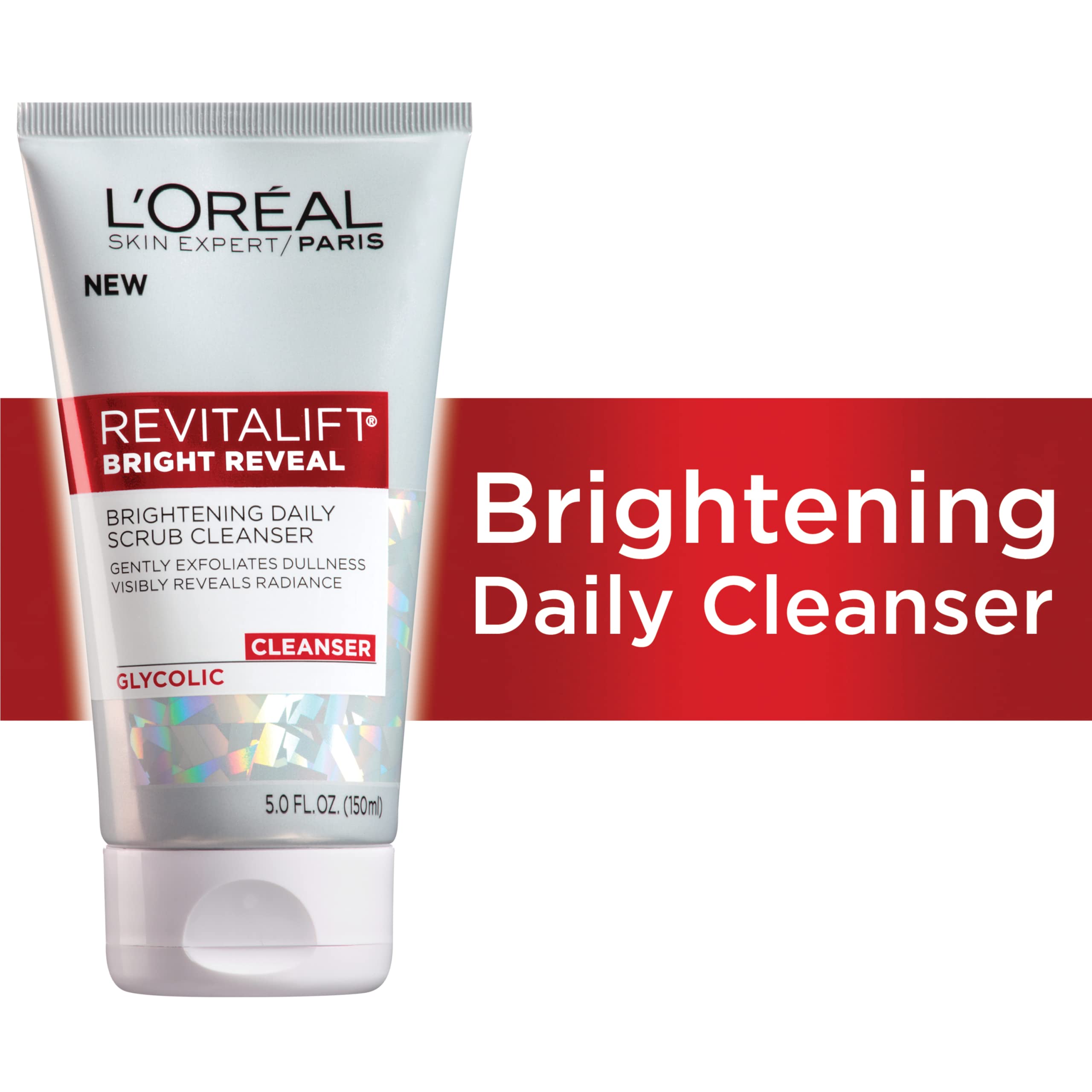 L'Oreal Paris comparación de tamaño 5 fl oz para referencia de escala