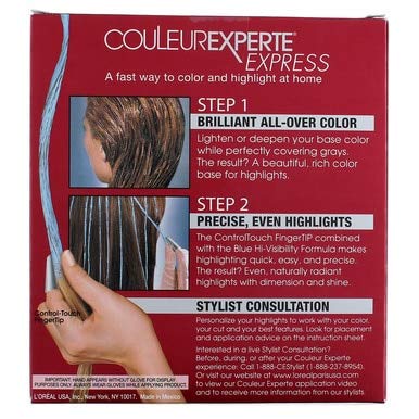 L'Oreal Paris comparación de largo de cabello para ver cobertura y contraste