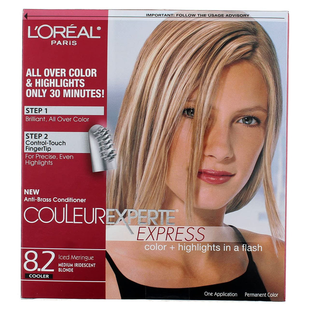 L'Oreal Paris contenido del kit con guantes y aplicadores para aplicación sencilla
