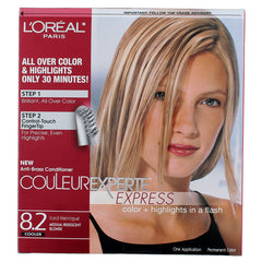 L'Oreal Paris contenido del kit con guantes y aplicadores para aplicación sencilla