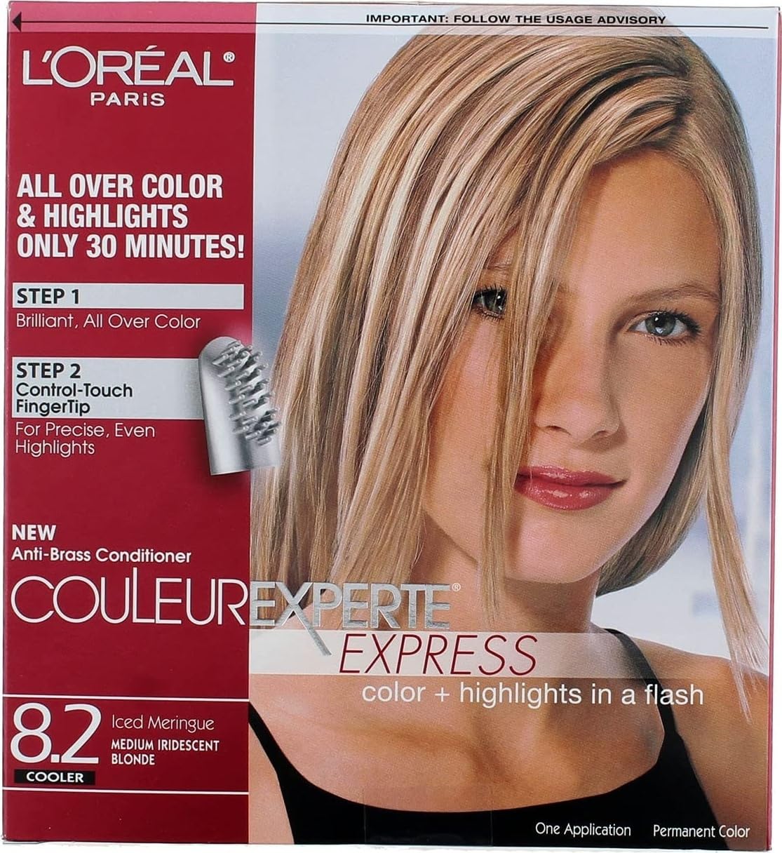L'Oreal Paris caja frontal mostrando kit completo y beneficio de resultado profesional