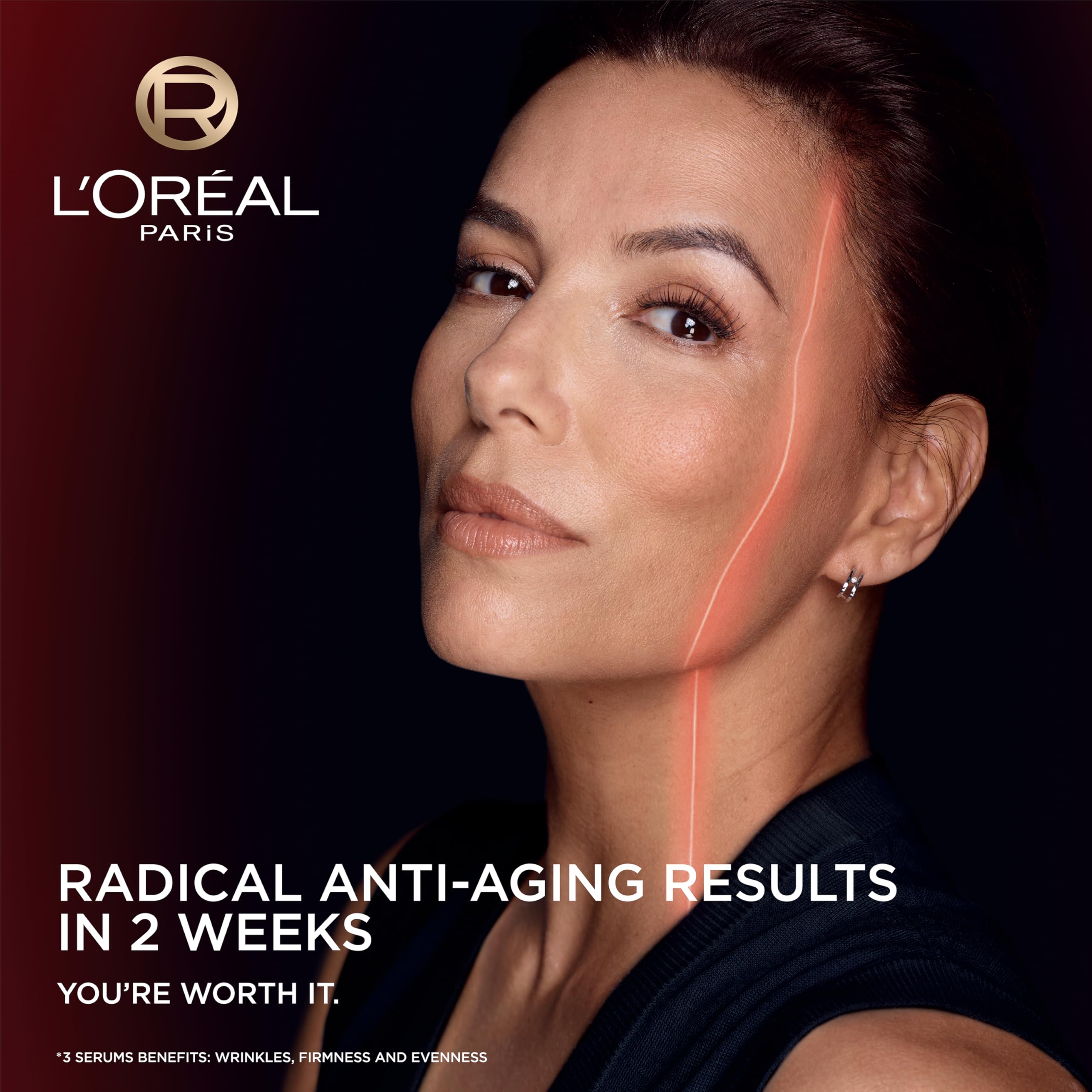 L'Oreal Paris detalle del dispensador para dosificar gotas con precisión