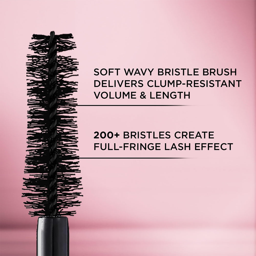 L'Oreal Paris mascara en neceser mostrando portabilidad y uso diario