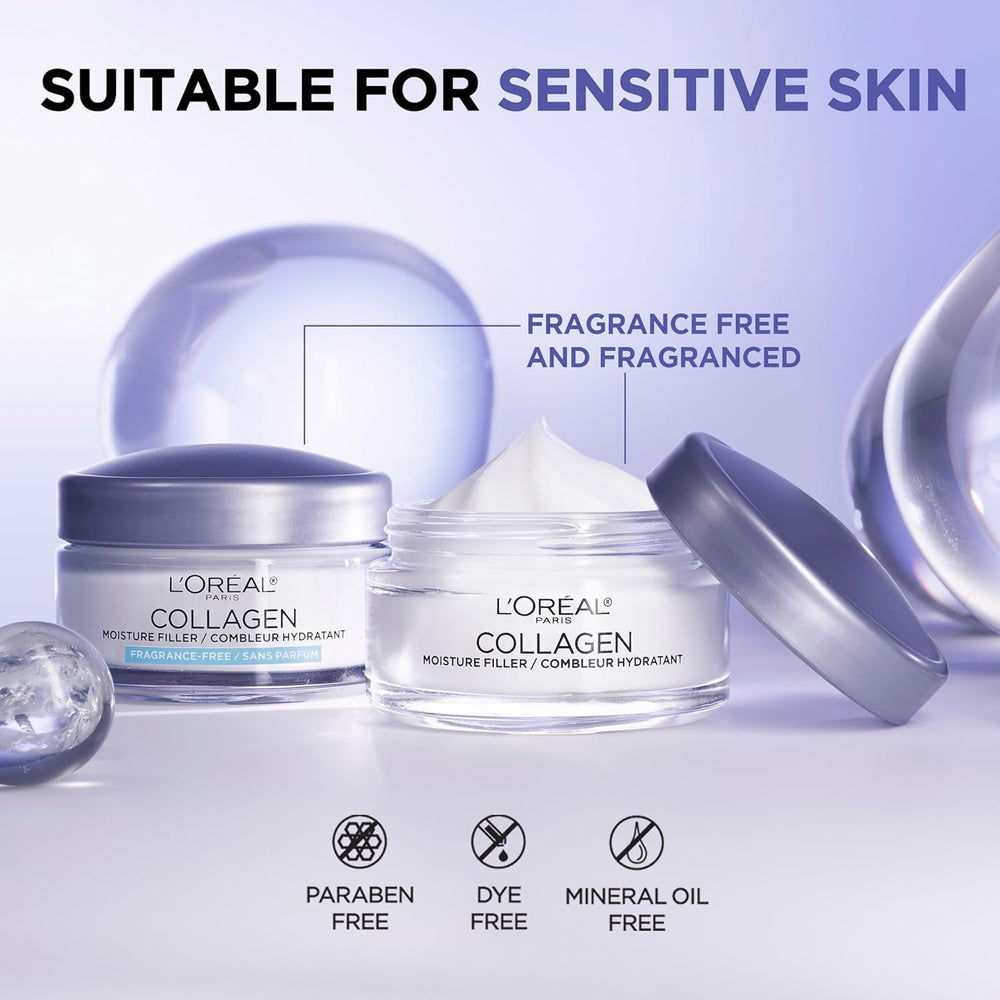 L'Oreal Paris detalle de etiqueta con ingredientes y beneficios visibles